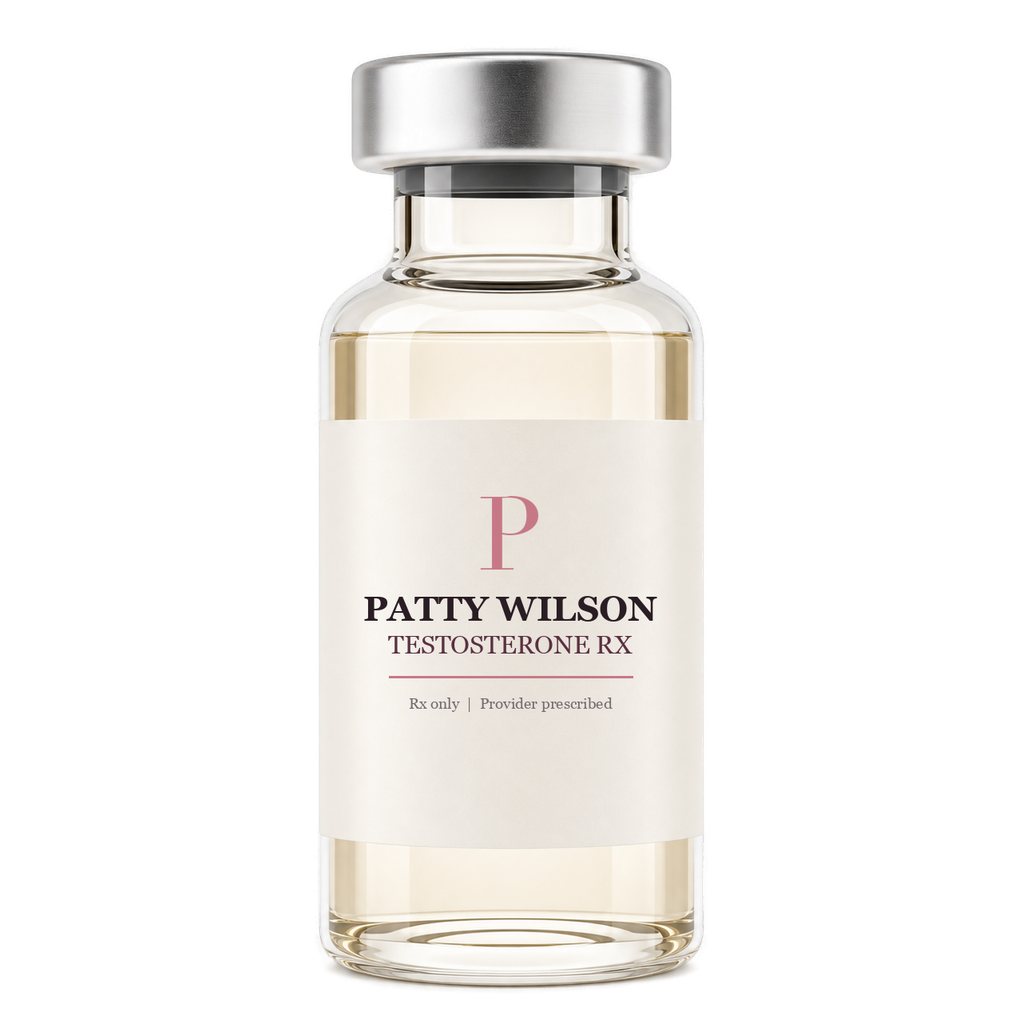 Testosterone vial